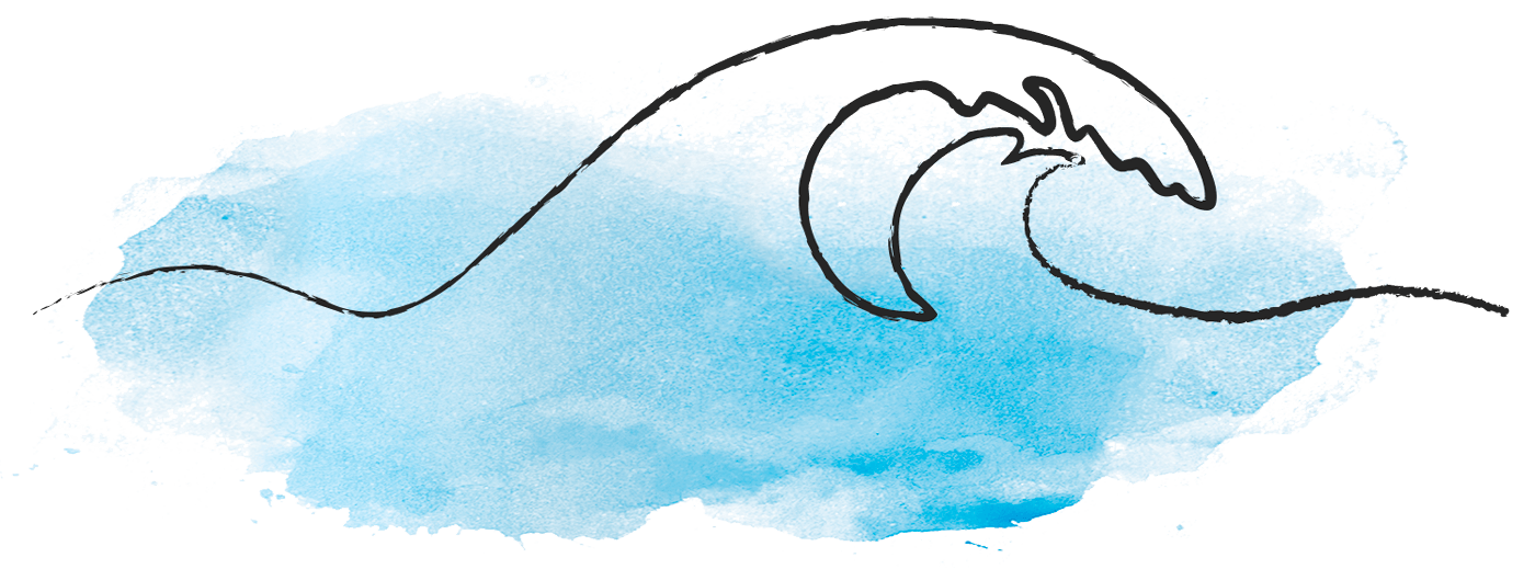 Illustration einer Welle